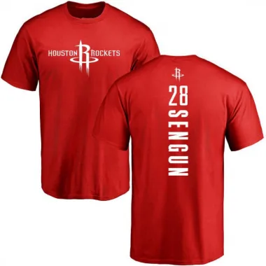 Red Men's Alperen Sengun Houston Rockets Backer T-Shirt